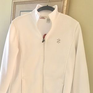 New Izod white jacket, with tags!